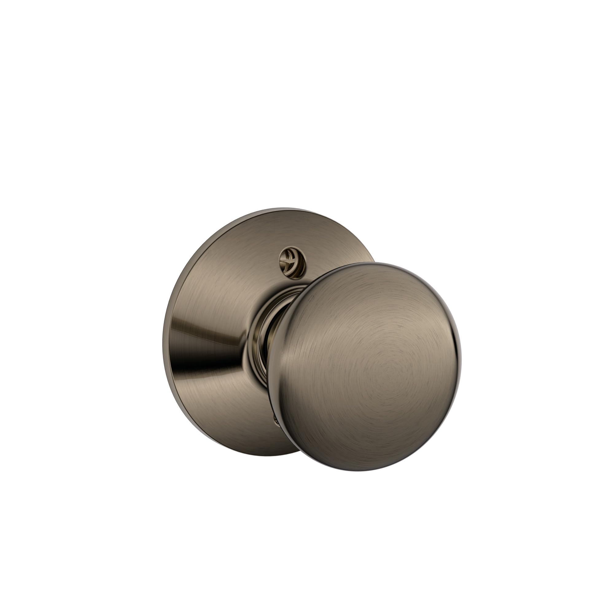 Schlage F170PLY620 Plymouth Dummy Kapı Kolu, Antik Kalay Alaşımı