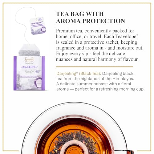 Ronnefeldt - Teavelope - Darjeeling - Black Tea 25 X 1.5g Tea Bag