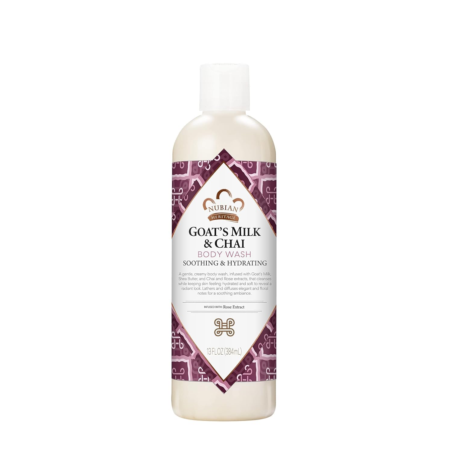 Nubian Heritage Goats Milk Chai Body Wash 13 Oz 3 Pack