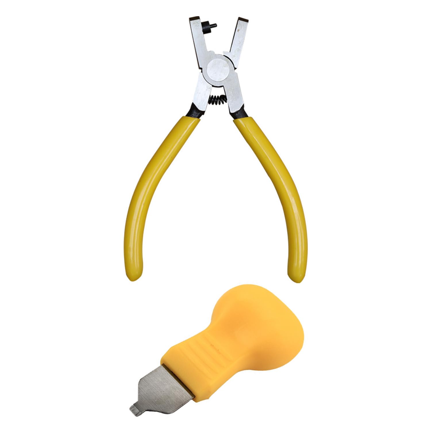 1 Piece Of Strap Hole Punch, 1 Crowbar, Leather Hole Punch Pliers, Watch Back Cover Remover, Watch Repair Tool.