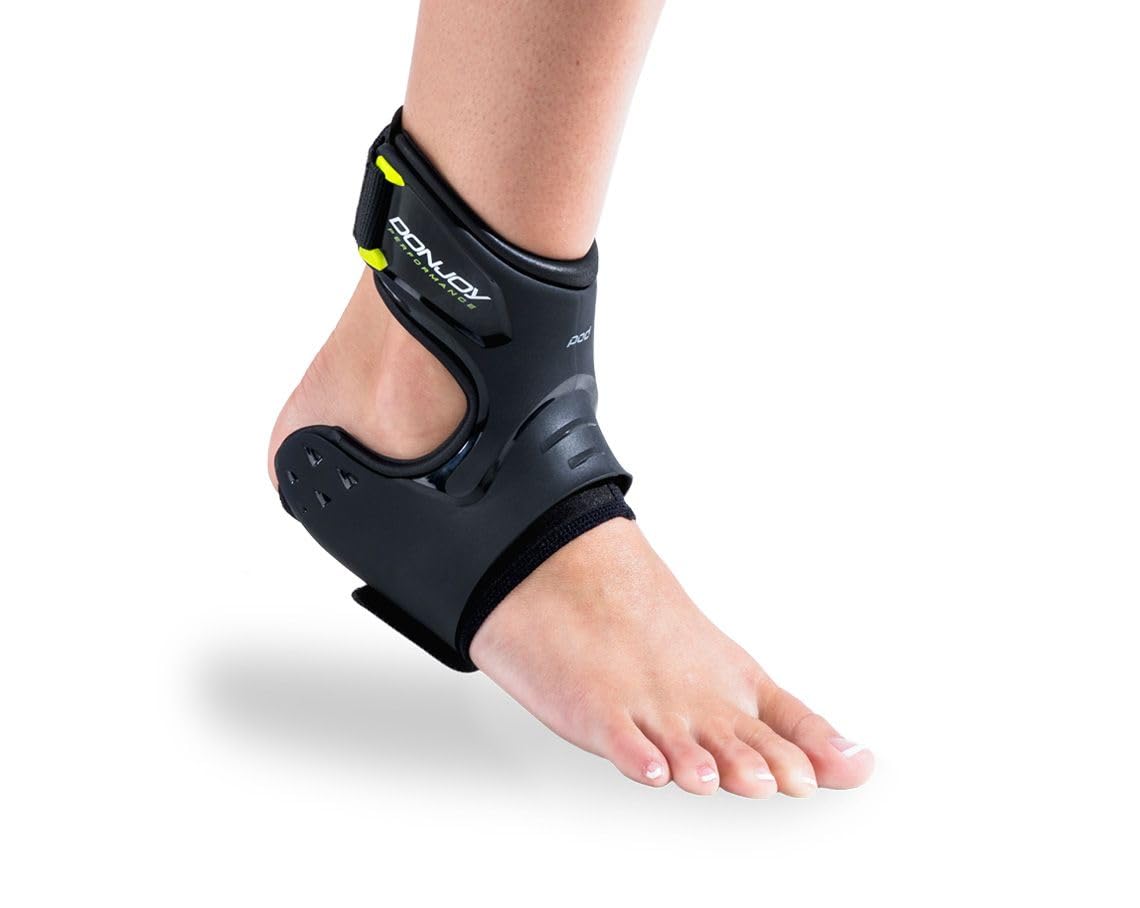 DonJoy Performance POD Ankle Brace, Best Support for Stability, Ankle Sprain, Roll, Strains for Football, Soccer, Basketball, Lacrosse, Volleyball