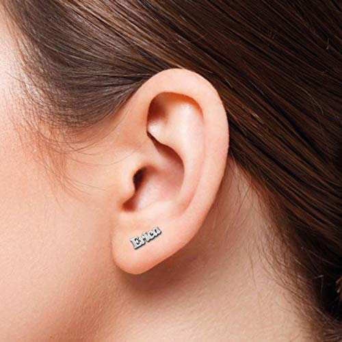 Mono Orecchino con nome Argento 925% |