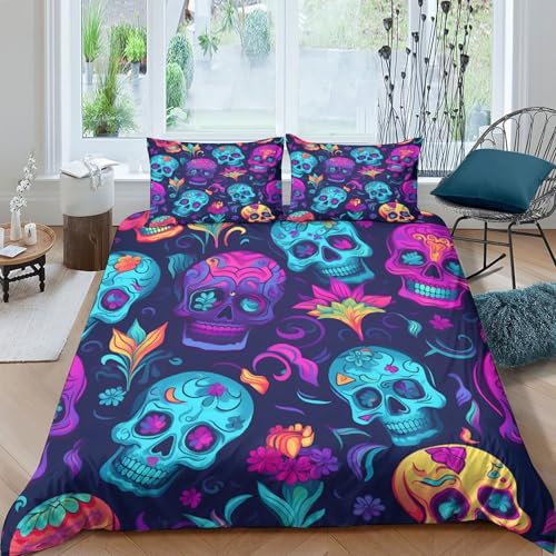 Parure de lit microfibre hypoallergénique 260x220cm avec fermeture éclair - 4