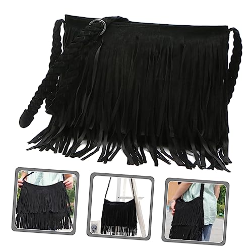 frosted summer vintage Lady bags messenger bag Messenger Fringed bag wallet European and American3