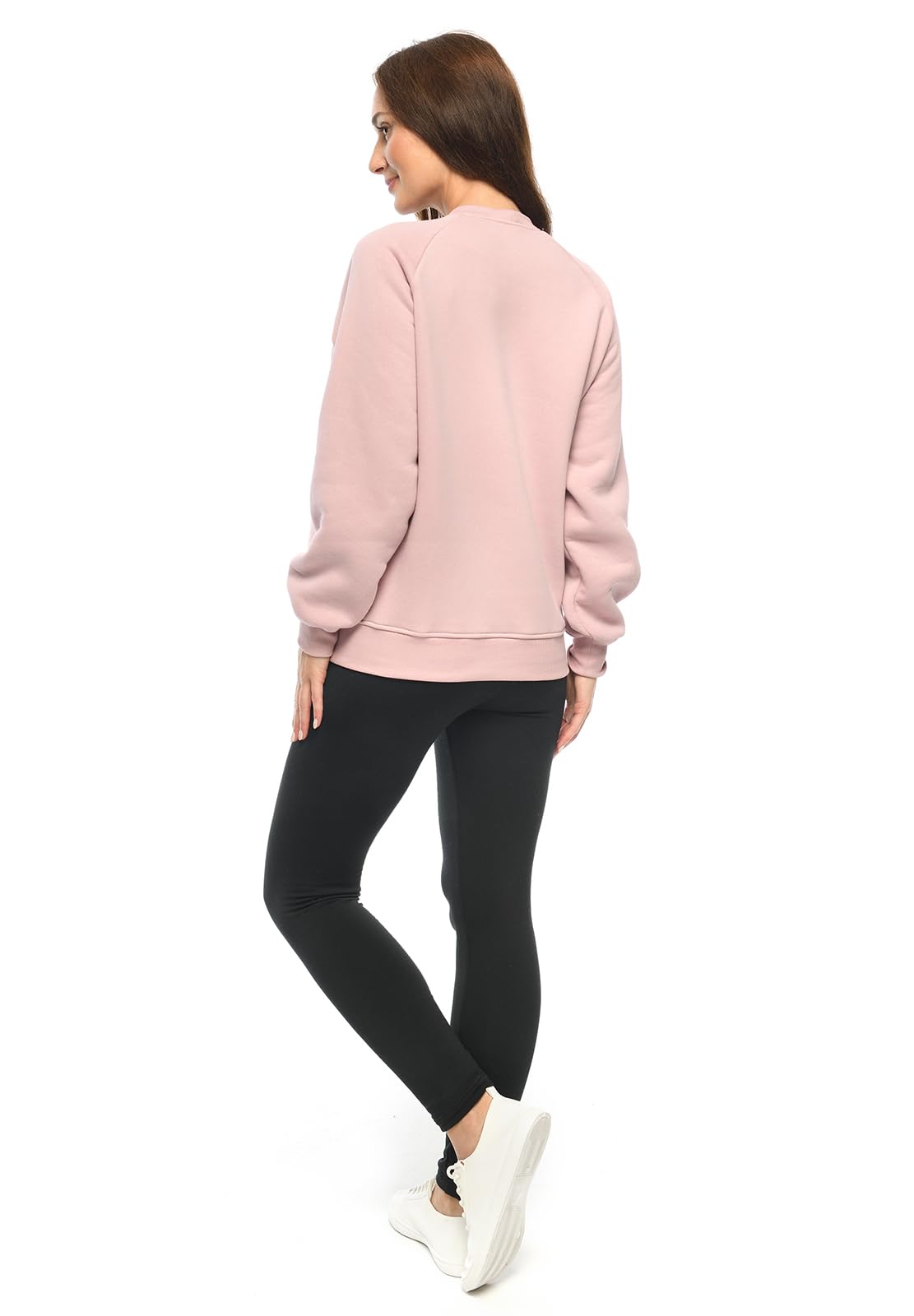 MijaCulture Jersey de maternidad 2 en 1 y jersey de maternidad Olivia M019 (DE/NL/SE/PL, alfanumérico, L, XL, regular, rosa)
