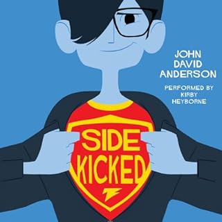 Sidekicked Audiolibro Por John David Anderson arte de portada