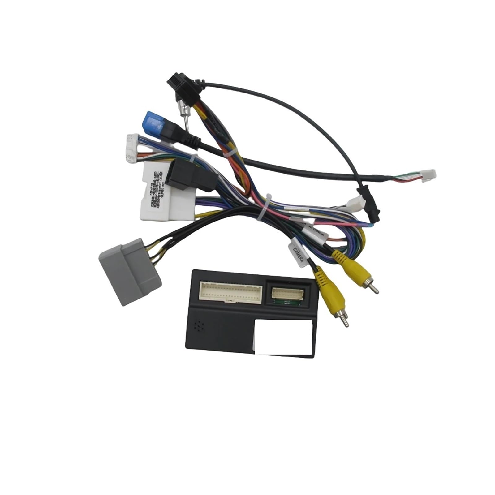 Cavo adattatore for cablaggio autoradio a 16 pin compatibile con Dodge Journey Fiat Freemont Leap Cavo di alimentazione Android con decodifica scatola