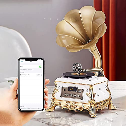 TAISK Haut-Parleur Bluetooth rétro, Tourne-Disque Bluetooth, Tourne-Disque rétro, Platine avec Ster intégré Vie… - Les Beatles, Paul McCartney, John Lennon, RIngo Starr, George Harrison TAISK Haut-Parleur Bluetooth rétro, Tourne-Disque Bluetooth, Tourne-Disque rétro, Platine avec Ster intégré Vie… – Image 7