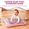Tummy Time Water Mat – Inflatable Water Play Pad for Babies - Sensory Tummy Time Mat for Floor Play - 100% BPA-Free & Leakproof - Baby, Infants 3-12 Months – Pink - Avec Maman #1