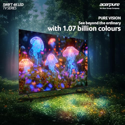 Image of Acerpure 140 cm (55 inch) Swift Series UHD LED Smart Google TV AP55UG51ASFTD Model (Black)