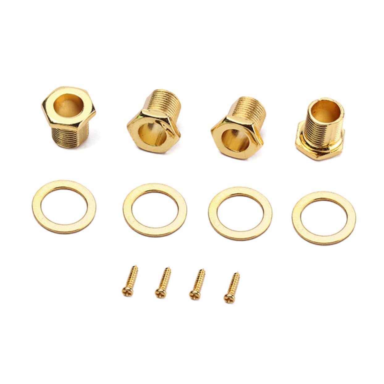 FUNOMOCYA Electric Bass Tuning Pegs 2r2l Design Finish Metal Material Bass Accessories