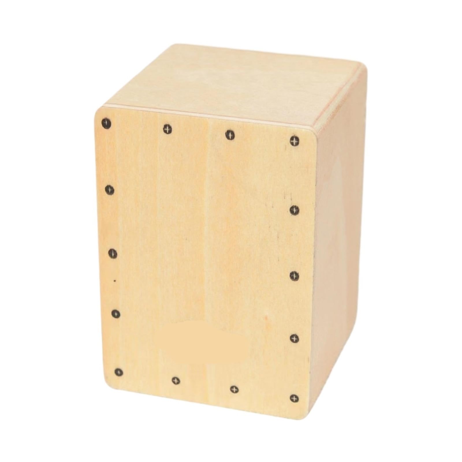 Cajon Box Drum 1 pz Cajon da viaggio, tamburo portatile, strumento a percussione in legno compatto for feste, spettacoli sul palco a casa(Wood)