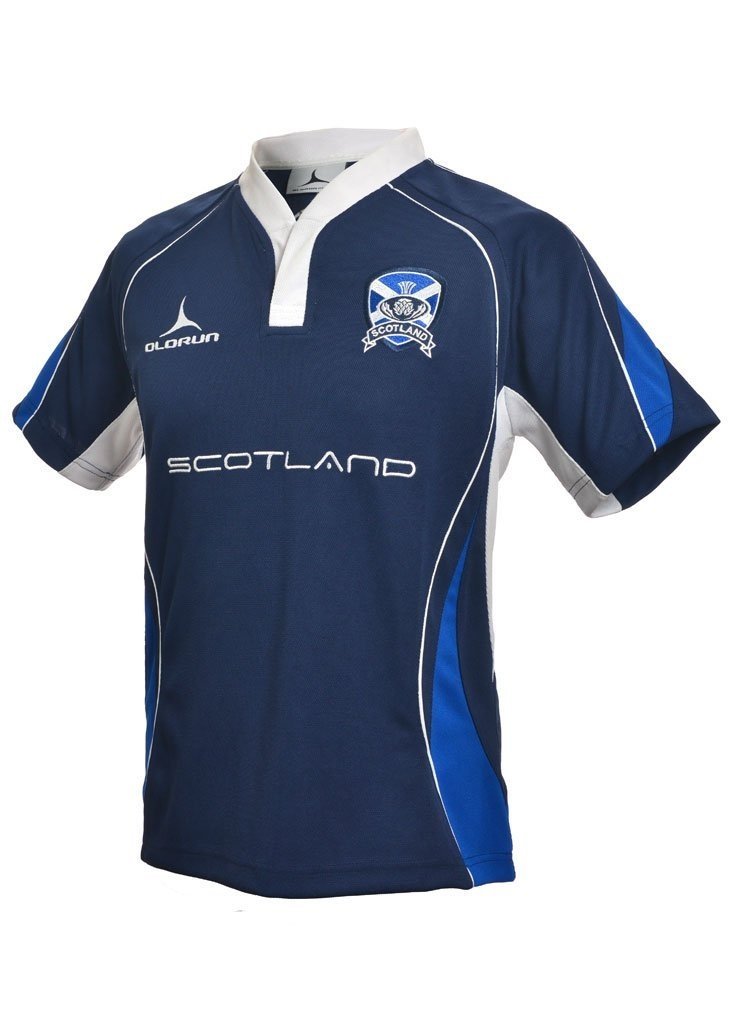 Olorun Scotland Rugby Supporters Shirt S-XXXXL 2014/2015
