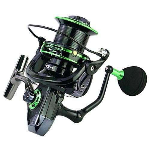 Carretes De Pesca Completo De Aleación De Aluminio Cuerpo Principal Con CNC Del Balancín Para Trabajo Pesado De Giro Del Carrete De Pesca De Agua Salada De Agua Dulce Pesca - 8000/9000/10000 (TP10000)