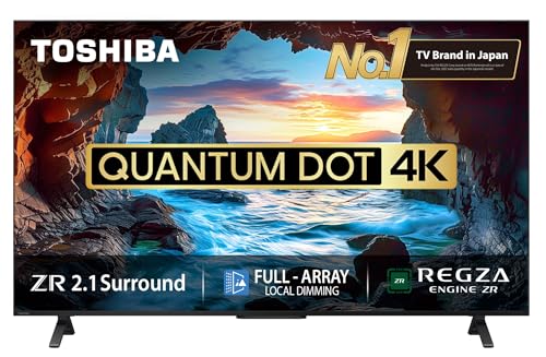 TOSHIBA 164 cm (65 inches) M550NP Series 4K Ultra HD Smart QLED Google TV 65M550NP