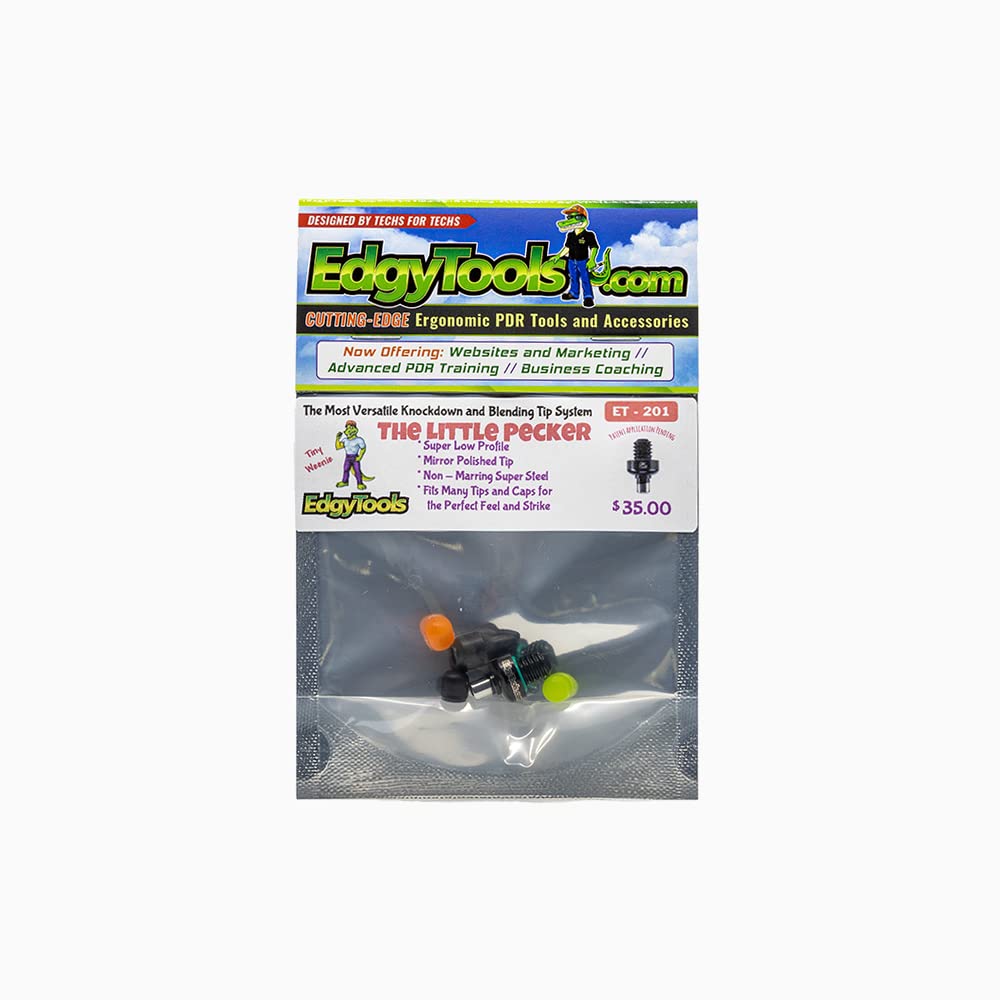 ET-201 Little Woodpecker Precision Knockdown Tip System - Punta per riparazione ammaccature senza vernice