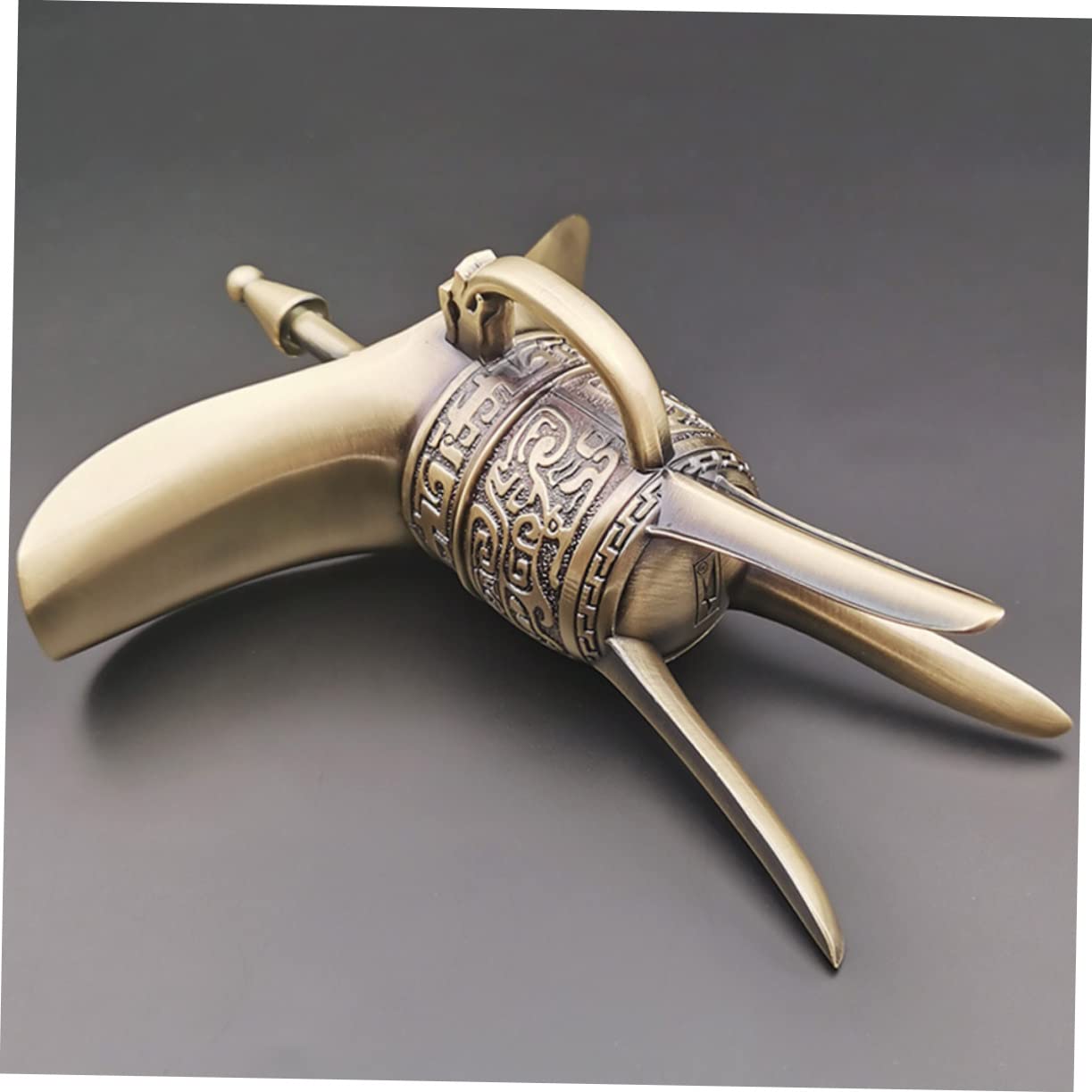 Alipis 2 Pz bicchierino alto Calice bottiglia sbarra coperchio bicchieri d'oro bicchiere refrigerato bicchieri degustazione vino bere tazza coppa di vino nuziale tazza retrò Lega di zinco