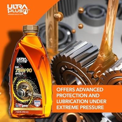 ULTRA 1PLUS SAE 75W-90 Synthetic Limited Slip Gear Oil, API GL-5, MT-01 (QT)