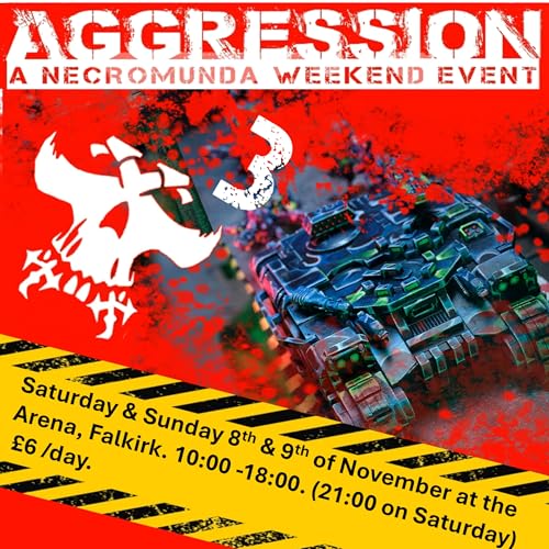 Page de couverture de Event shoutout - Necromunda Agression 3!