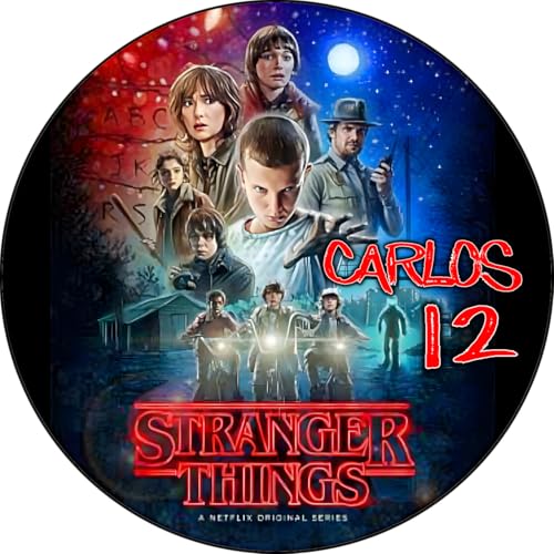 MDA Foto Comestible, OBLEA o Papel de AZÚCAR, STRANGER THINGS,
