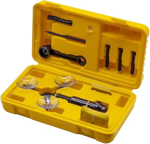 Windshield Repair Kit – Auto Glass Crack & Rock Chip Fix Tool for Car Window – DIY Professional Resin System for Bullseyes, Stars, Combo Breaks – Fast & Easy Fix