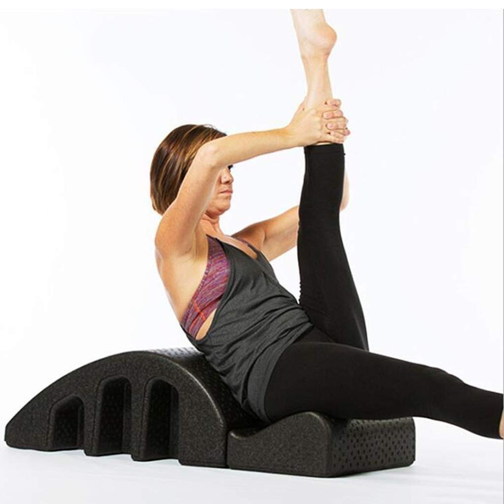 A&DW Yoga Lit de Massage Arc Pilates, Correction Colonne Vertébrale, Masseur Dos, Orthèse Civière Dorsale