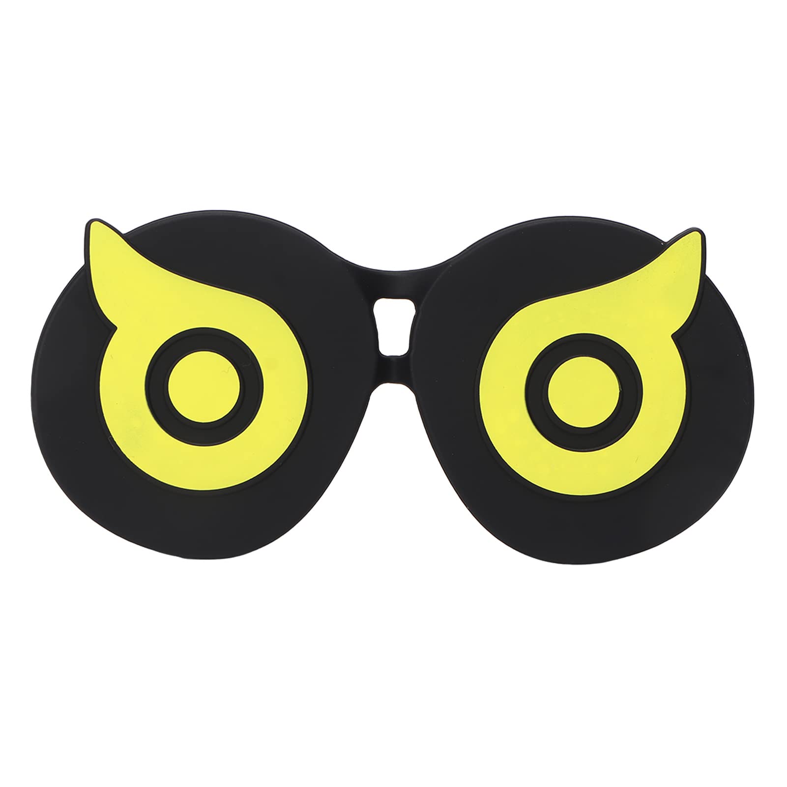 Vikye Professional VR Lens Protective Cover, Soft Silicone VR Lens Protector, Owl Shaped Protective Cover Compatible with Peak 4 (Yellow)