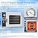 Banfluxion Digital Vacuum Drying Oven 1.9 Cu Ft Temperature Control Industrial Lab Drying Heat Treat Oven with 5-Layer, 110V, 1400W