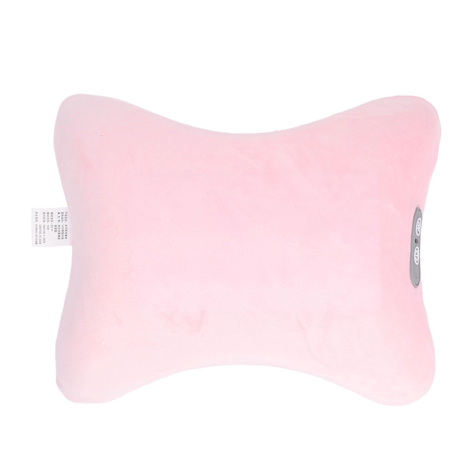 Cuscino da massaggio al collo di massaggio posteriore elettrico. (Rosa)
