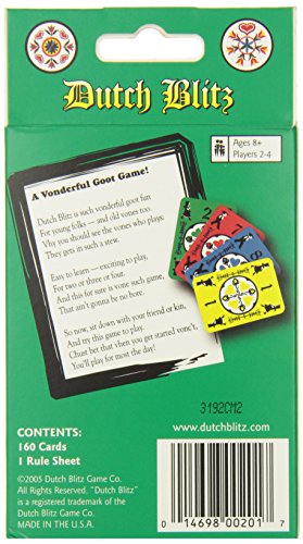 Dutch Blitz: The Original Fast Paced Card Game, Contains 160 Cards, Quick and Easy to Learn, Great Family Game, Fun for… - Image 4
