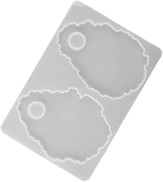 Pallet Mold Makeup Tray Molds Palette Resin Clear Resin Epoxy Silicone Tray s for Casting Epoxy Mixing Palette DIY Tool Soap Household Child White