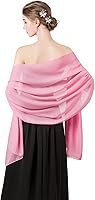 Vista 12 de Chales/mantones de gasa suave para vestidos, accesorios de mujer Rubor
