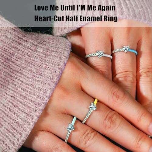 Love-Me-Until-IM-Me-Again-Black-Heart-Cut-Half-Enamel-Ring-Black-Heart-Self-Love-Ring-Jewelry-Birthday-Gifts-for-Women-Daughter-Wife-Friends