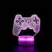 Luci da camera da letto Gioco Gamepad Ragazze Regalo 16 Colori Dimmerabili USB Powered Touch Control con Telecomando, Regali Creativi per Ragazzi Età 10
