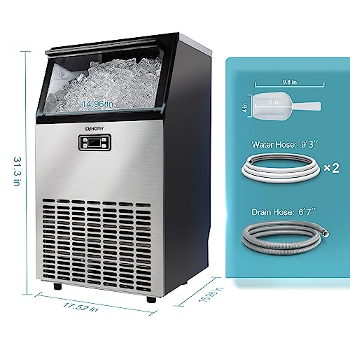 Euhomy IM-02-W Commercial Ice Maker Machine thumb #6