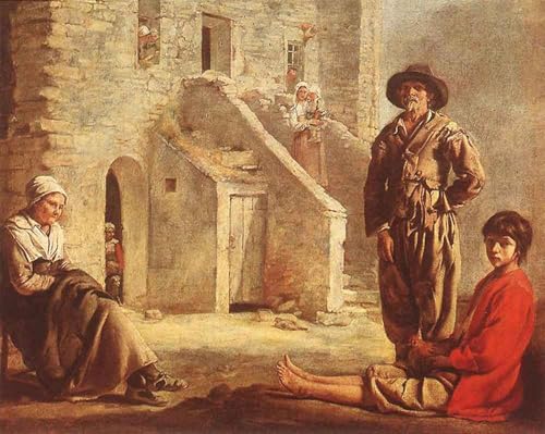 Posters et Art Louis Le Nain : l'élégance classique contre les murs vides