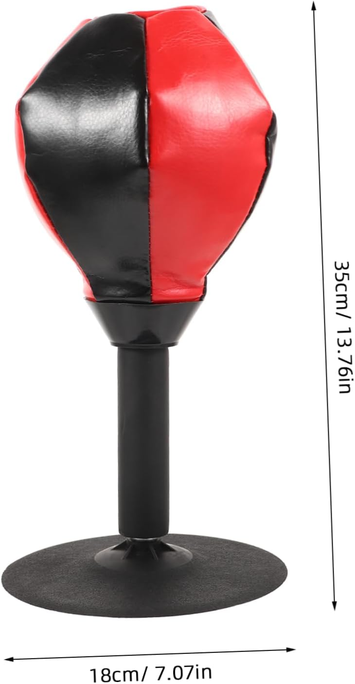 Tabletop Boxing Reaction Training Toy Desktop Punch Bag for All Skill Levels Reflexes Hand-Eye Coordination Fitness for Home Use