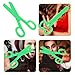 DOITOOL 15 Inch Giant Clown Scissors Oversized Plastic Prop for Carnival Costume Accessories Stage Performance and Cosplay Pretend Play Big Shears for Kids and Adults