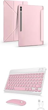 Samsung Galaxy Tab S11 Ultra SM-X930 Tablet K l f , Bluetooth Klavye ve Mouse Set, Standl  PEMBE