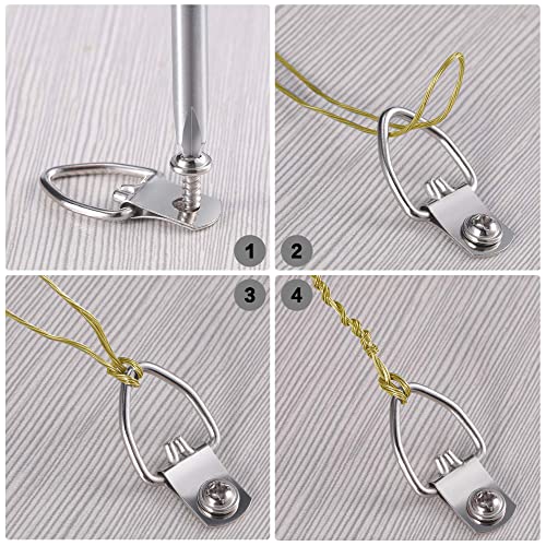 Eckj Picture Hanging Brass Wire Bare Copper Wire 100-Feet 7 Strands Of Solid Copper Wire Braided Gold 30.5M #TOP3