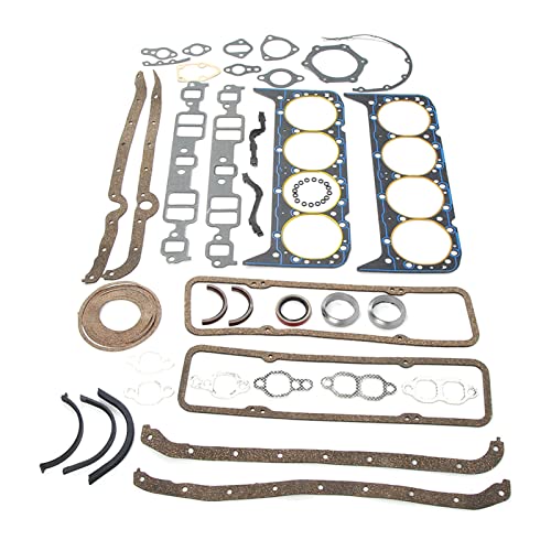 305 Gasket Kit,Éd Set Gasket 350 1981,Sbc Gasket Set,Small Block 350 Gasket Kit Complete Overhaul Gasket Seal Set 260‑1000 Fit for 350 1980