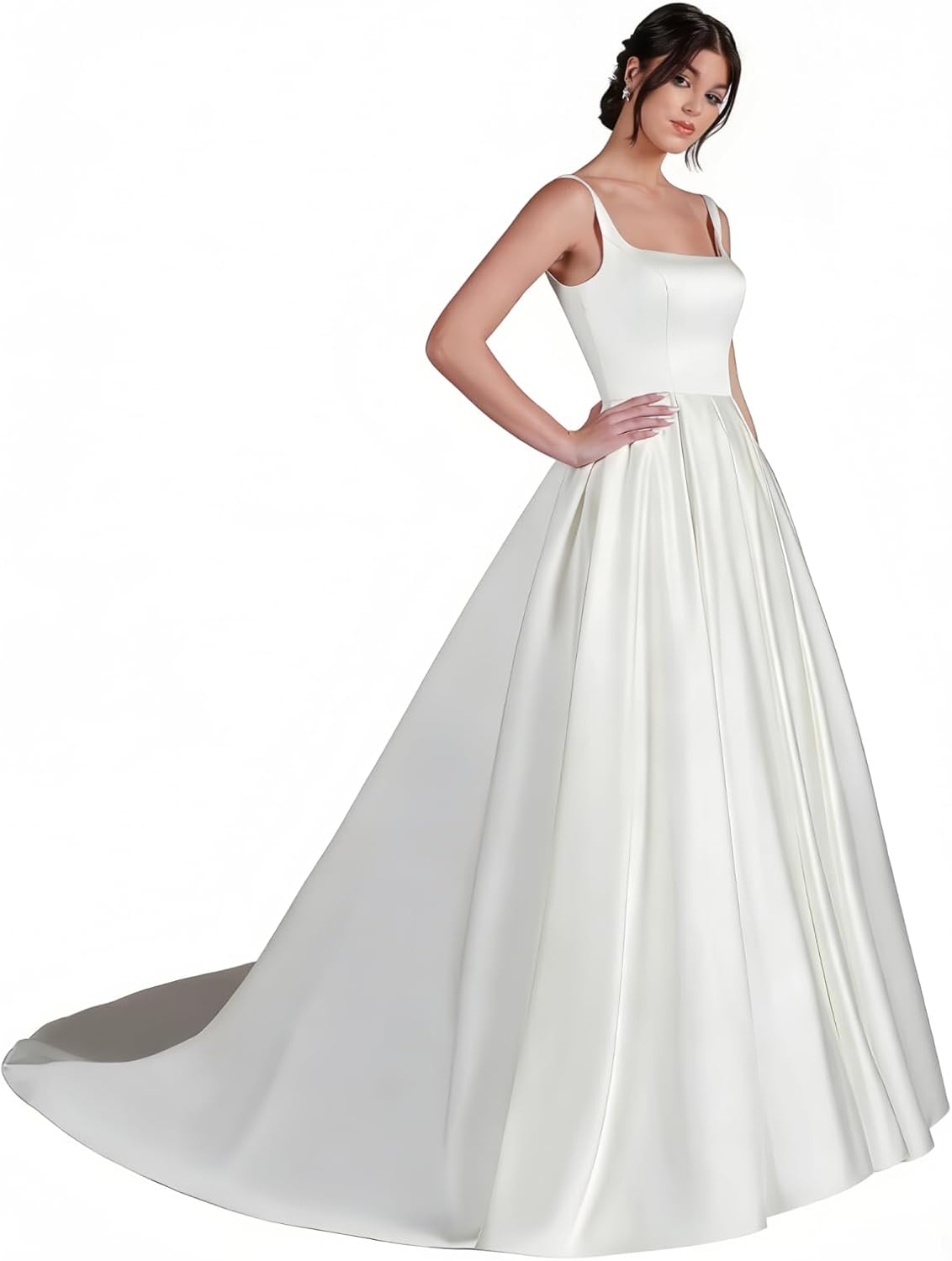 Long Wedding Dresses for Bride 2026 Mermaid Lace Appliques Bridal Dresses Tulle Beach Bridal Gowns