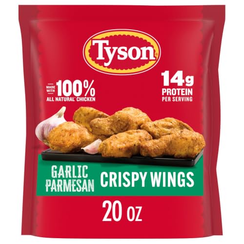 Tyson Frozen Garlic Parmesan Crispy Wings, 20 Oz