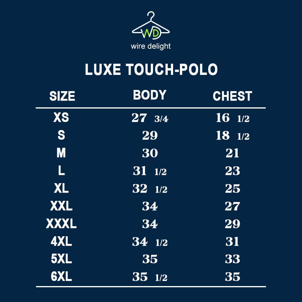 Short Sleeve Luxe Touch Polo, Heavyweight Pique Casual 100% Cotton Polo Shirt for Men 8 Oz - Image 6