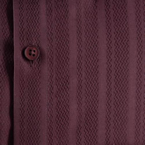 Image of 7-DAYS Premium Men's Formal Shirts - Cotton, Self-Design, Full Sleeve, Regular Fit, with Pocket, Stylish Office Shirts for Men