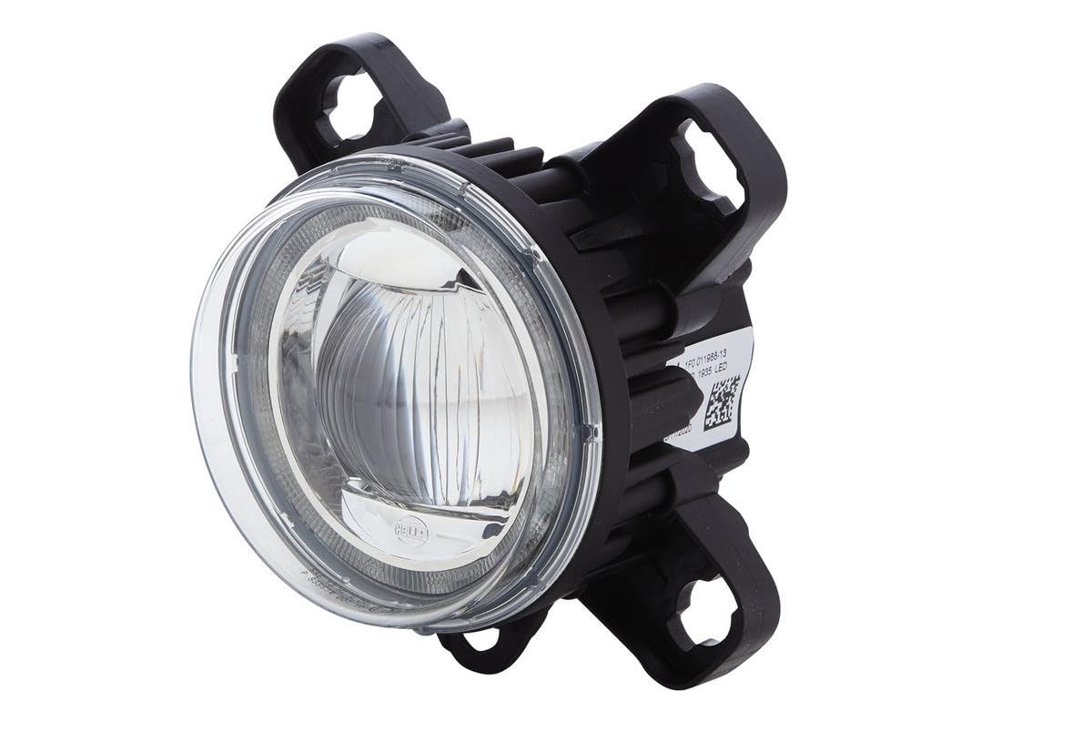 HELLA LED/DE-Reflektor dalekosiężny - 90mm Performance L4060 - 12V / 24V - okrągły - Liczba referencyjna: 12.5 - SAE - Szyba rozpraszająca gładka - przezroczysty - z prawej/z lewej - 1F0 011 988-131