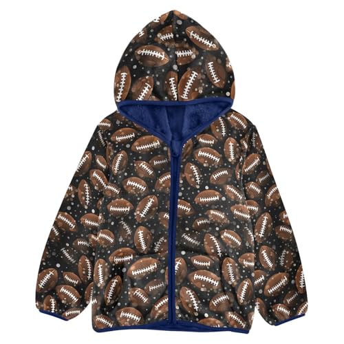 Boys Fleece Coat,Children's Zip-Up Hoodie Jacket,Baby Warm Fashion Outerwear 3-10T