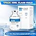 1 Pack Acetic Acid 0.6%,30ml Clear Glass Vial,Laboratory Research Use Only
