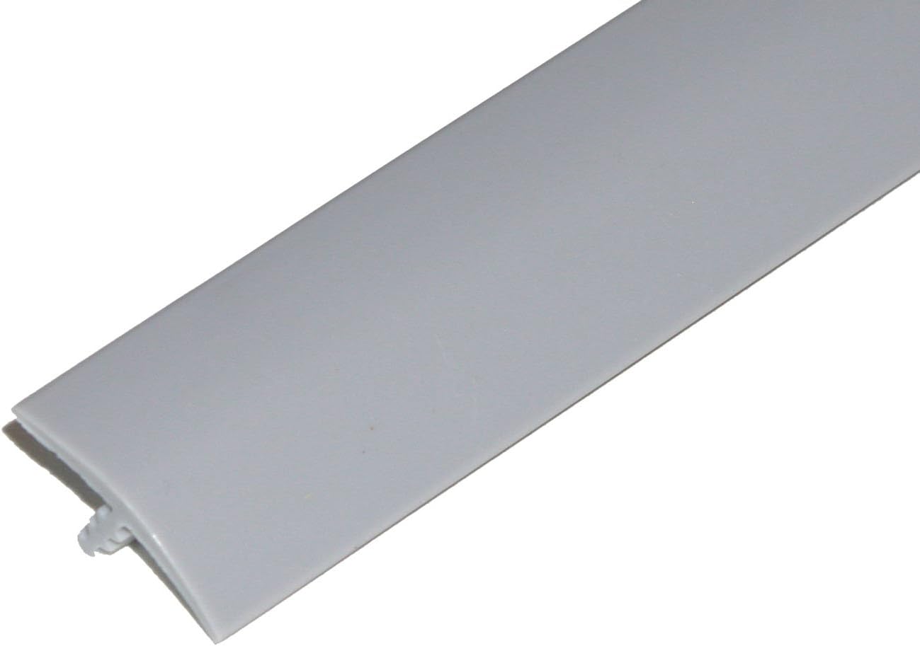 T-Molding.com 100ft Roll of Black Leather Textured 3/4" Plastic Tee Moulding for Arcade Game Cabinets, Counters, Shelves, or Tables