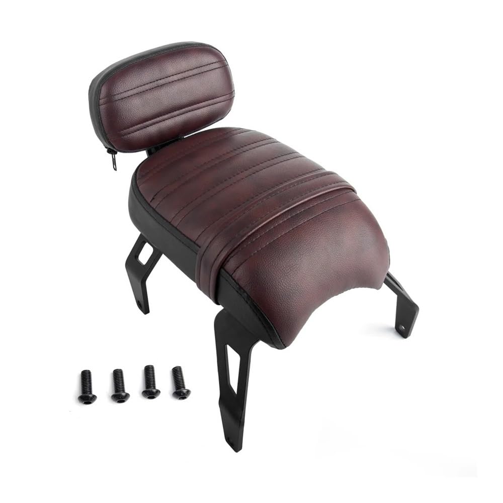 Coussin de dossier moto en PU de qualité supérieure pour passager Scout Bobber - 7
